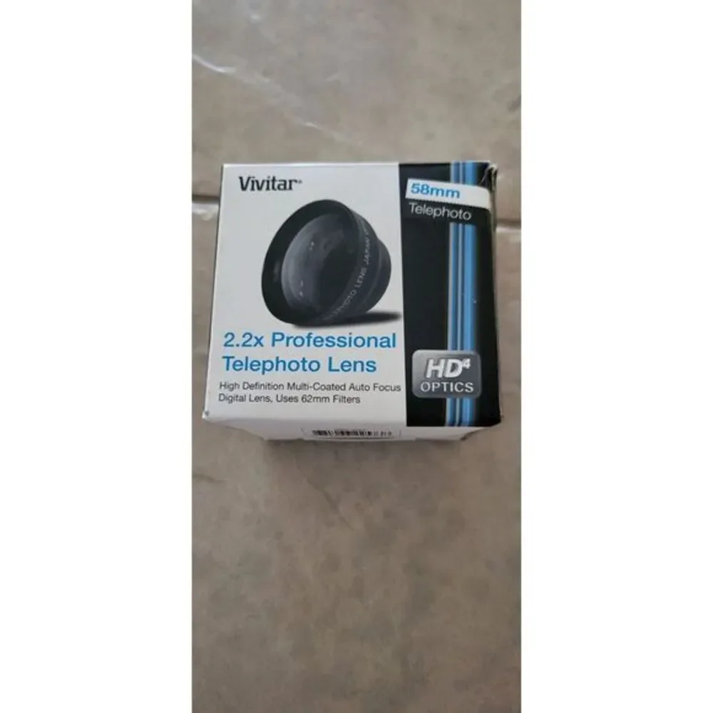 Vivitar 2.2x Professional Telephoto Lens 58mm -‎ Open Box